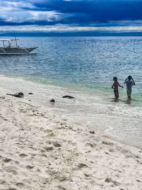 Pamilacan white Beach, Philippines, Dive Pamilacan,